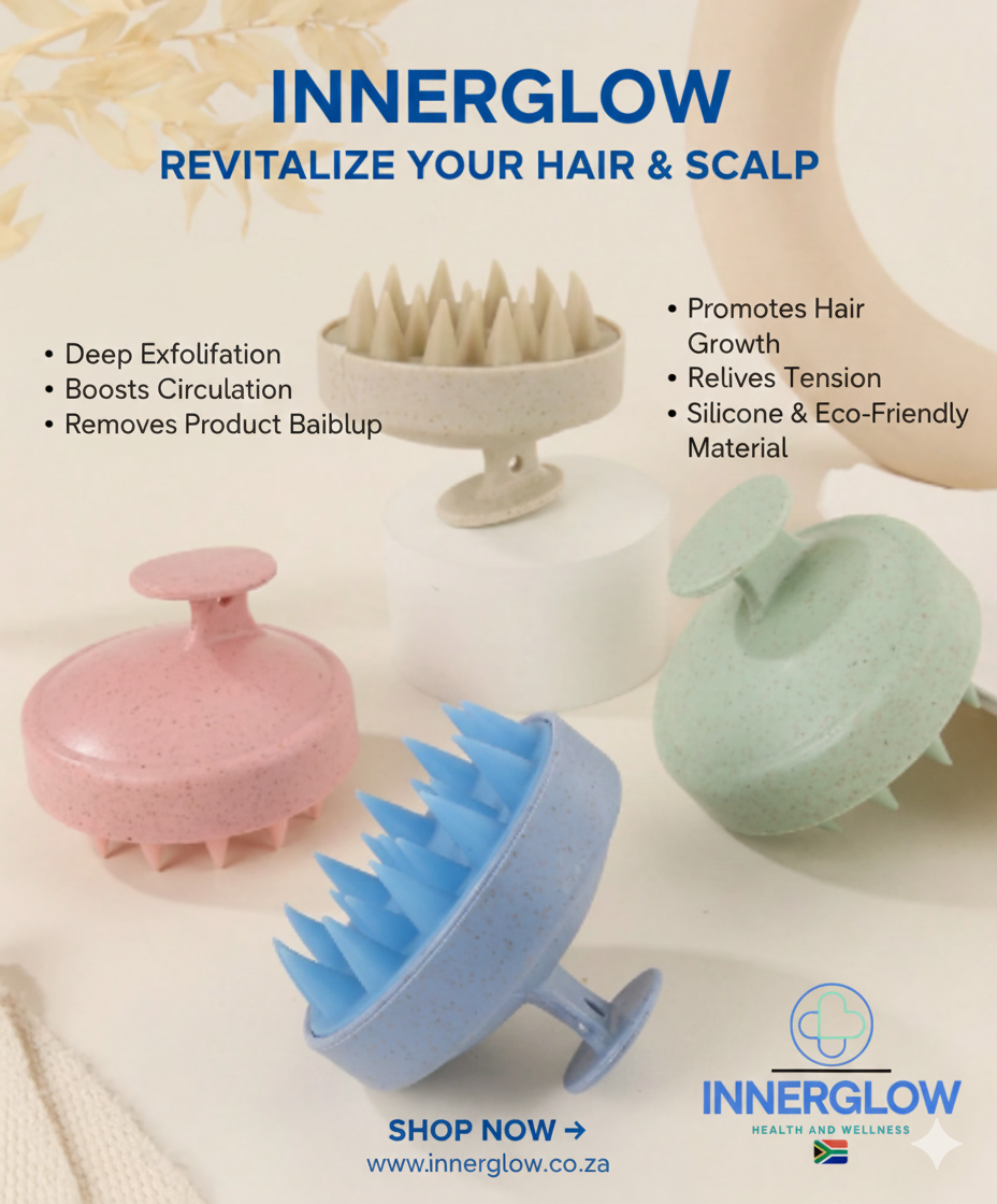 Silicone scalp brush