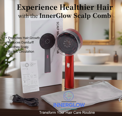 INNERGLOW ELECTRIC MASSAGE COMB